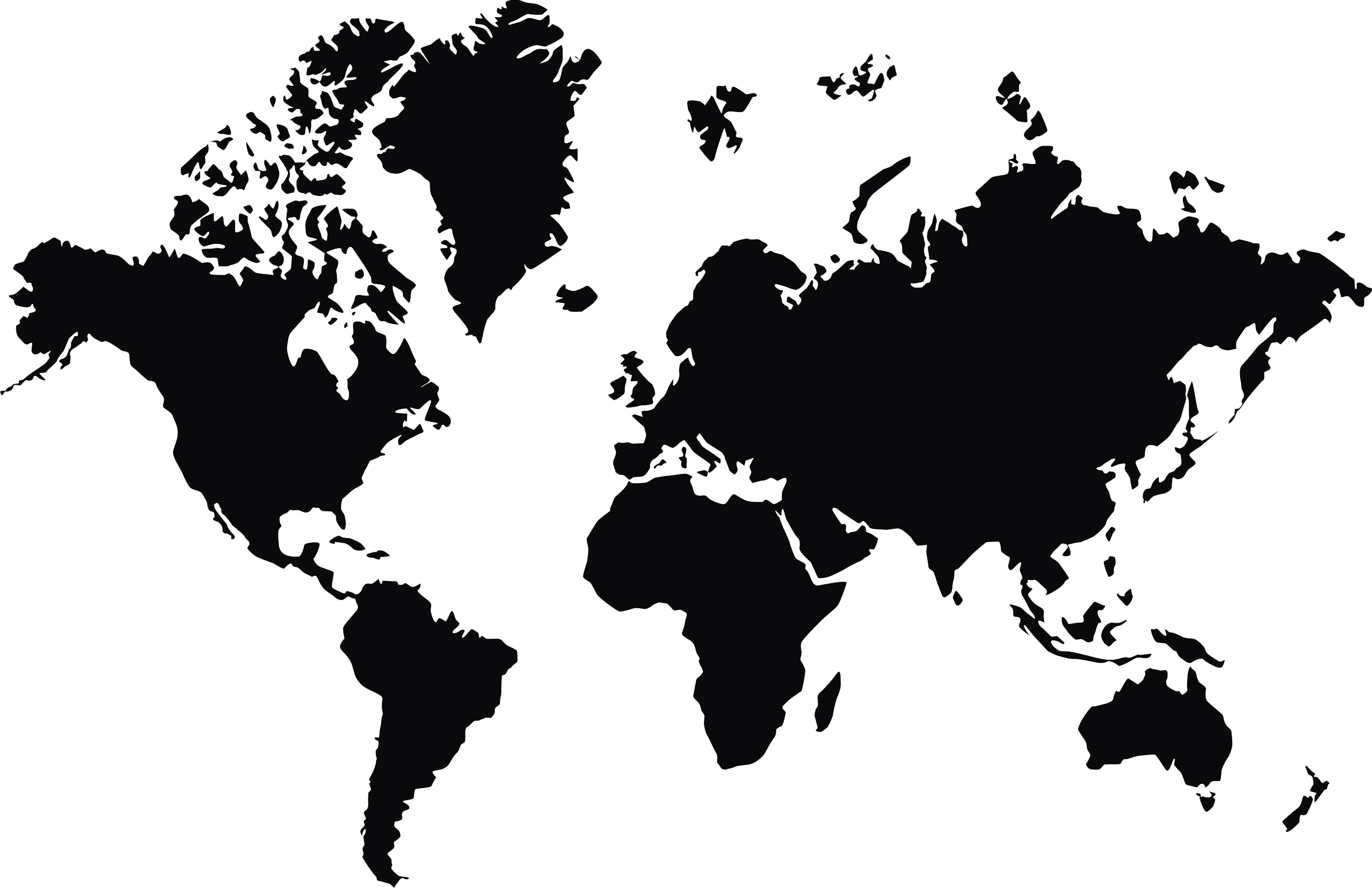 World Delivery Map
